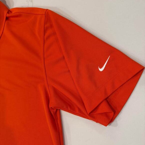 Nike Golf Dri-Fit Performance Short Sleeve Polo Men's Size Medium Red Athleisure - Picture 3 of 7